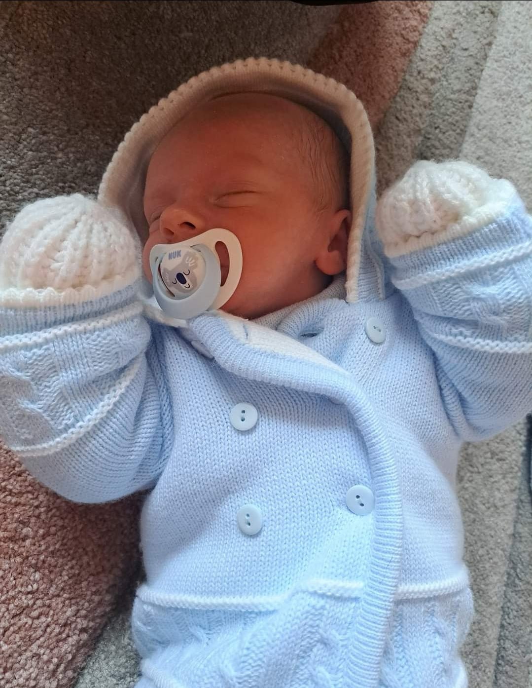 Newborn sale coat boy