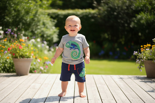 Baby Boys Iguana Short Set - Nana B Baby & Childrenswear Boutique
