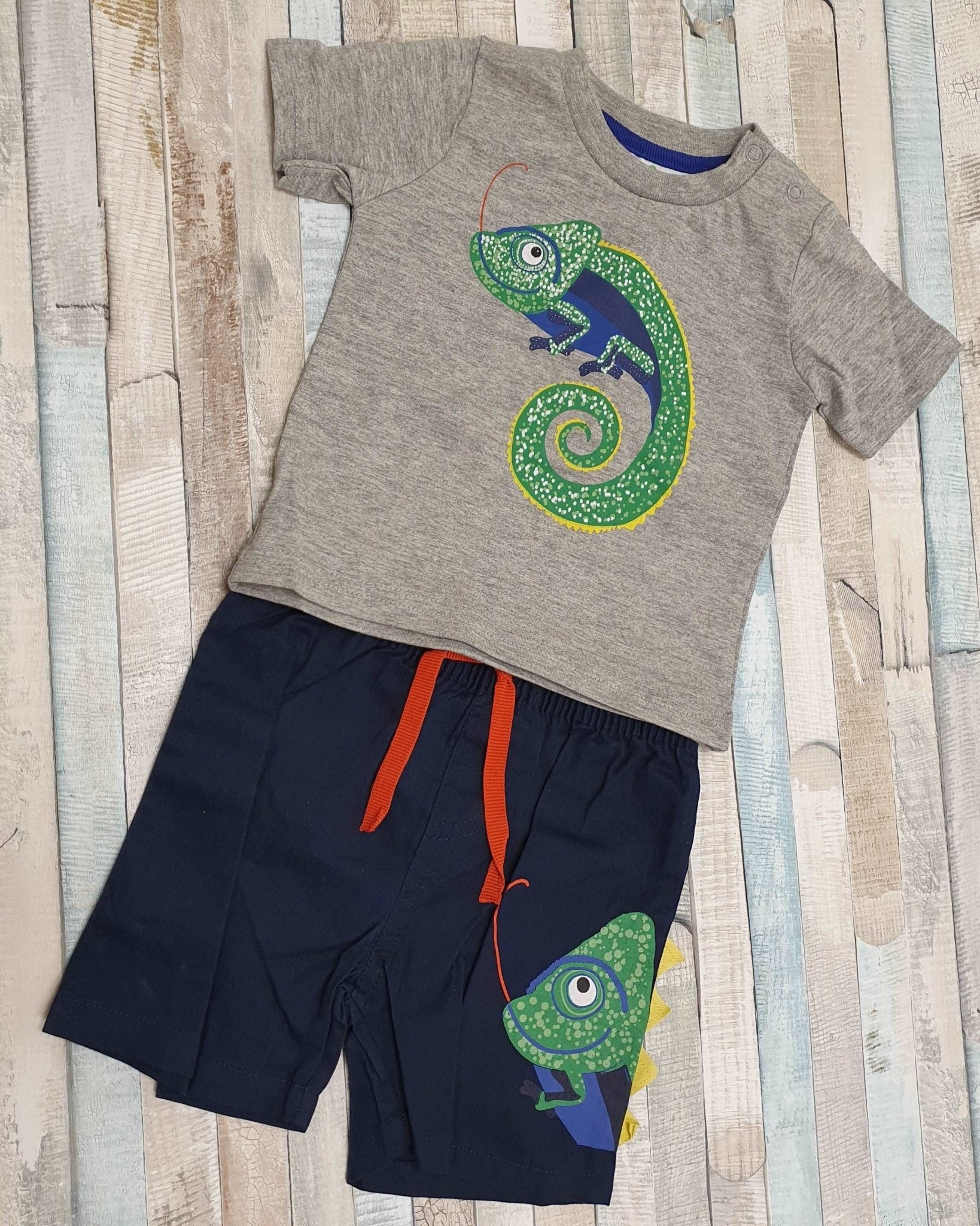 Baby Boys Iguana Short Set - Nana B Baby & Childrenswear Boutique