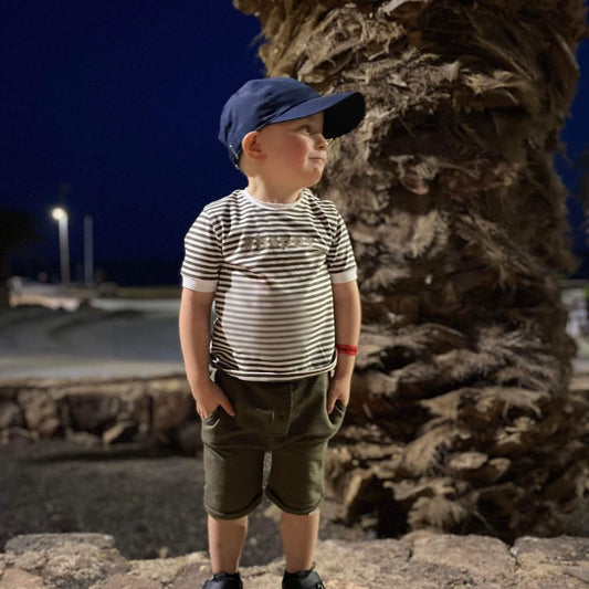 Baby Boys Khaki Short - Nana B Baby & Childrenswear Boutique