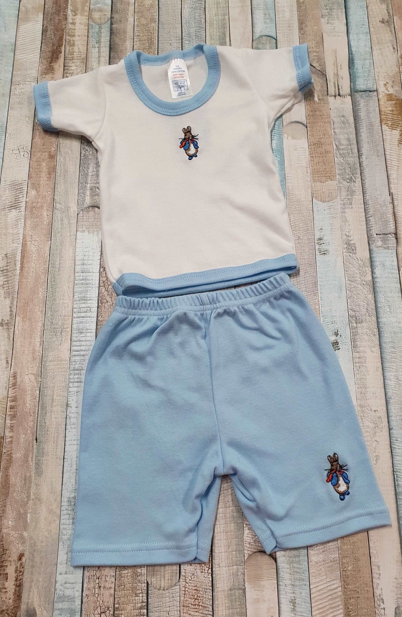 Baby Boys Rabbit Short Set - Nana B Baby & Childrenswear Boutique