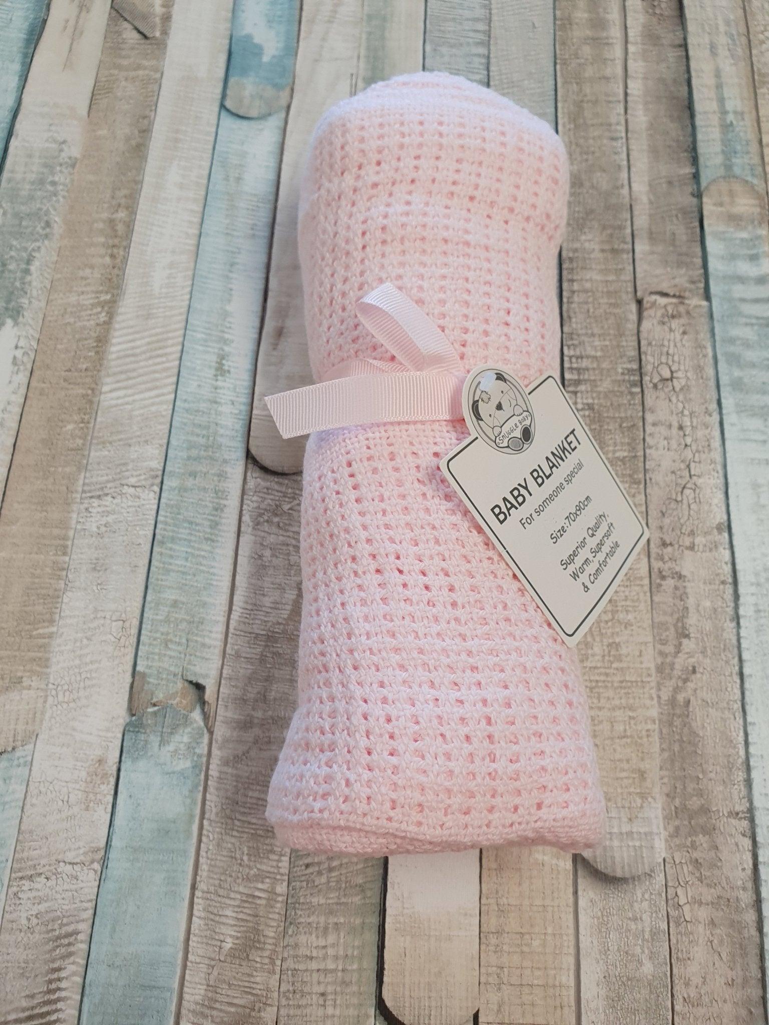 Cotton cellular blanket store baby