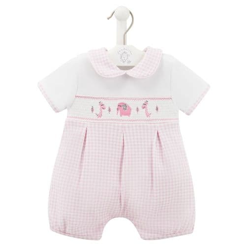 Baby Girls Dandelion Little Jungle Friends Romper - Nana B Baby & Childrenswear Boutique