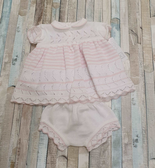 Baby Girls Pex Elsie Cotton Knitted Dress & Pants - Nana B Baby & Childrenswear Boutique