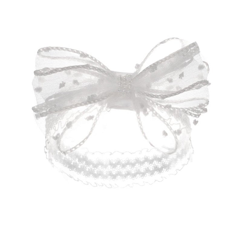 Baby Girls White Lace Headband - Nana B Baby & Childrenswear Boutique
