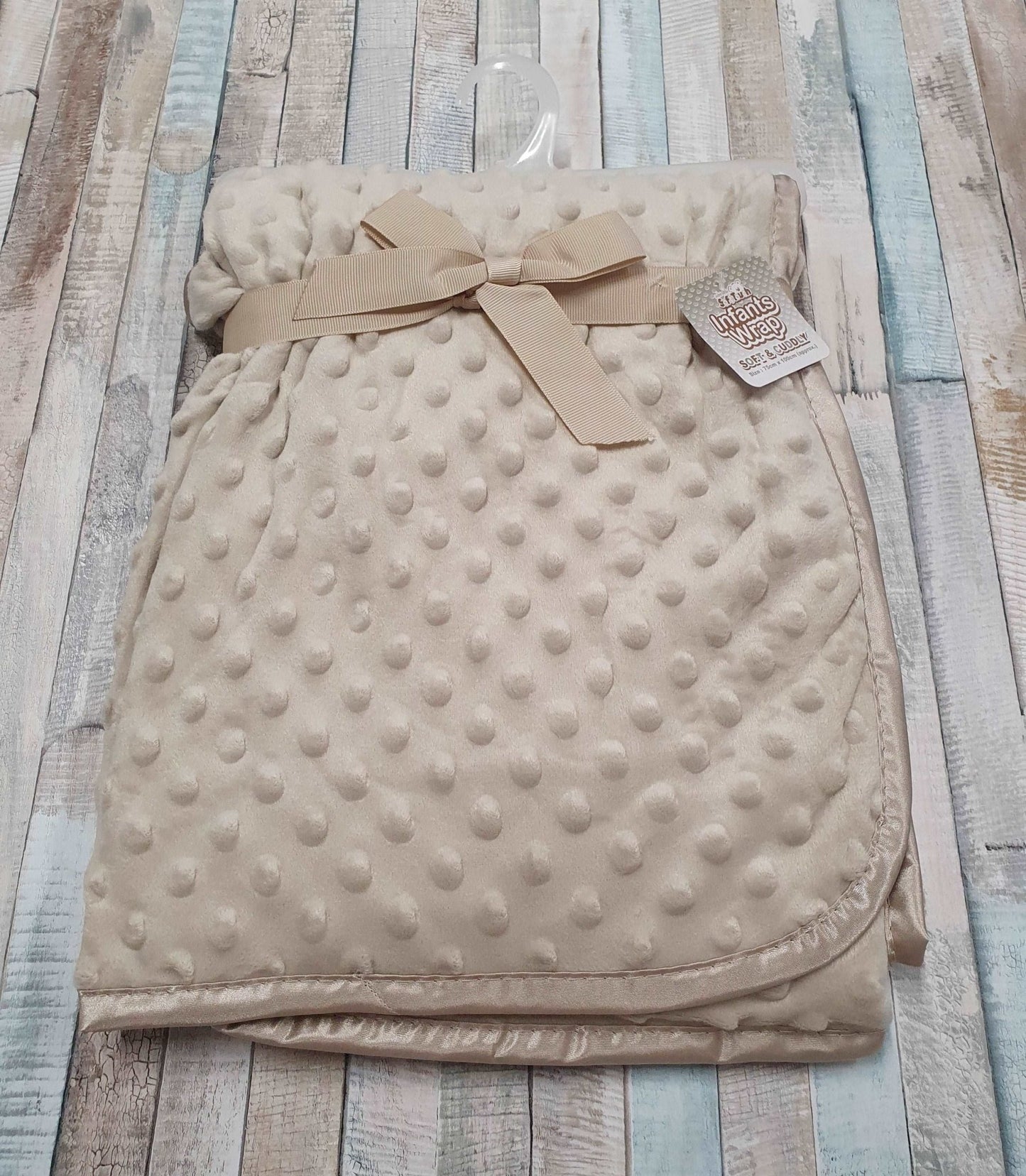Beige Dimple Embossed Baby Wrap/Blanket - Nana B Baby & Childrenswear Boutique