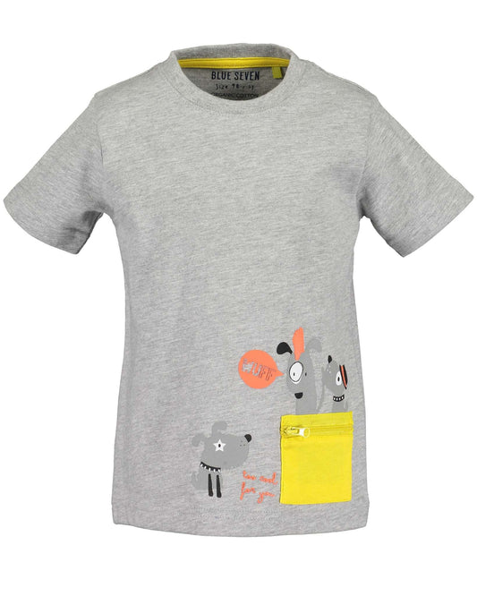 Boys Grey "Too Cool For You" T Shirt - Nana B Baby & Childrenswear Boutique