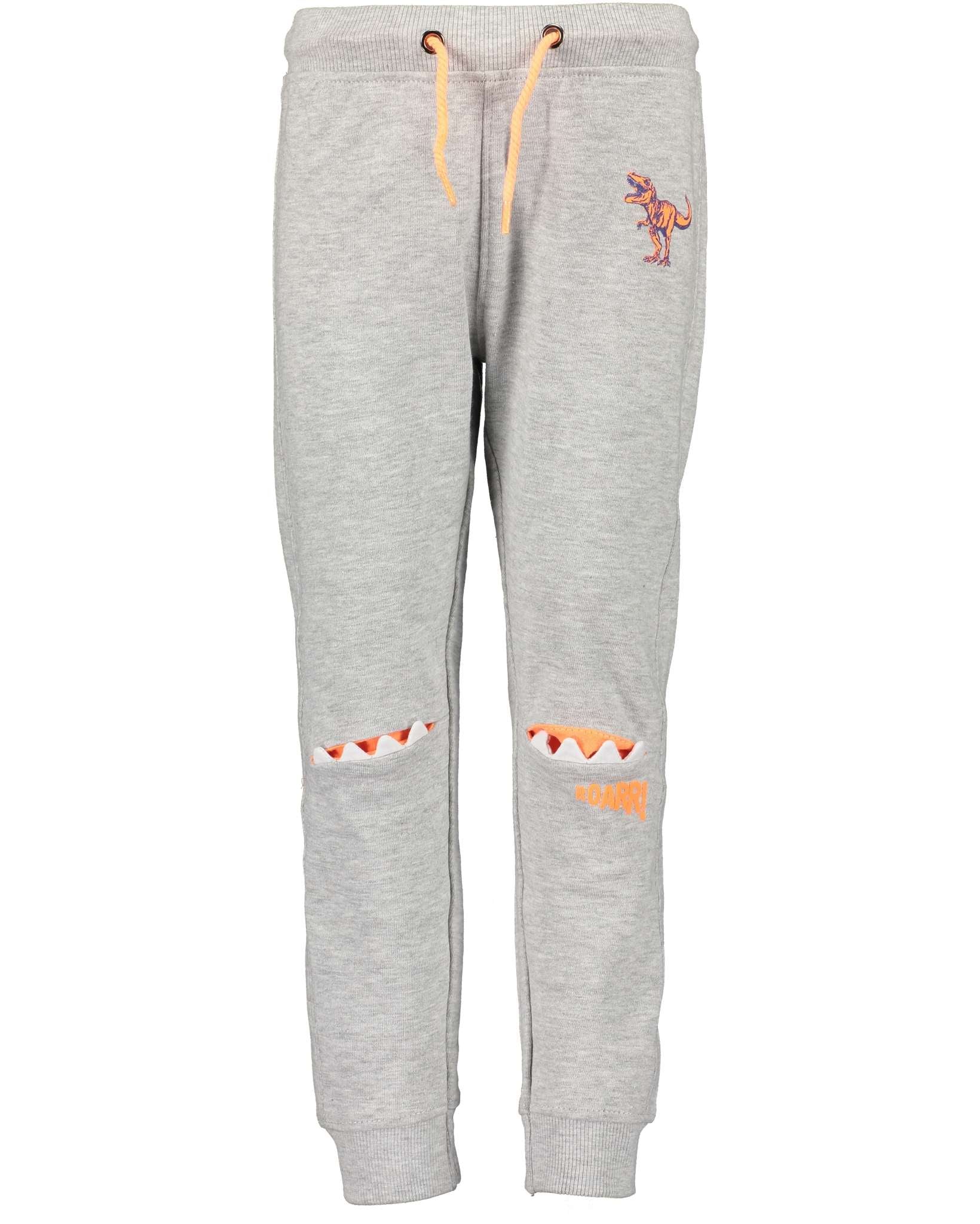 Boys Marl Grey Dinosaur Jogging Trousers - Nana B Baby & Childrenswear Boutique