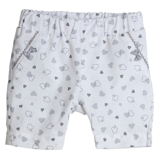 Courtney Baby Girls Love Design Shorts - Nana B Baby & Childrenswear Boutique