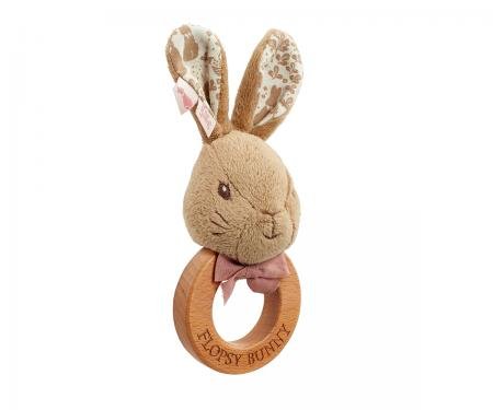 Flopsy Wooden Ring Rattle - Nana B Baby & Childrenswear Boutique