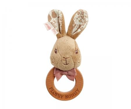 Flopsy Wooden Ring Rattle - Nana B Baby & Childrenswear Boutique