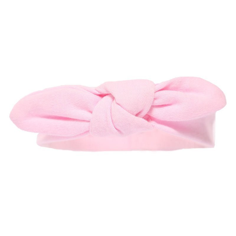Girls Knotty Pink Headband - Nana B Baby & Childrenswear Boutique