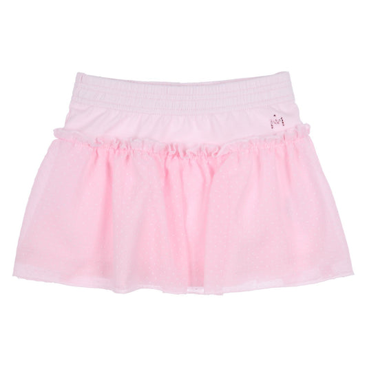 Girls Pink Georgette Skirt - Nana B Baby & Childrenswear Boutique
