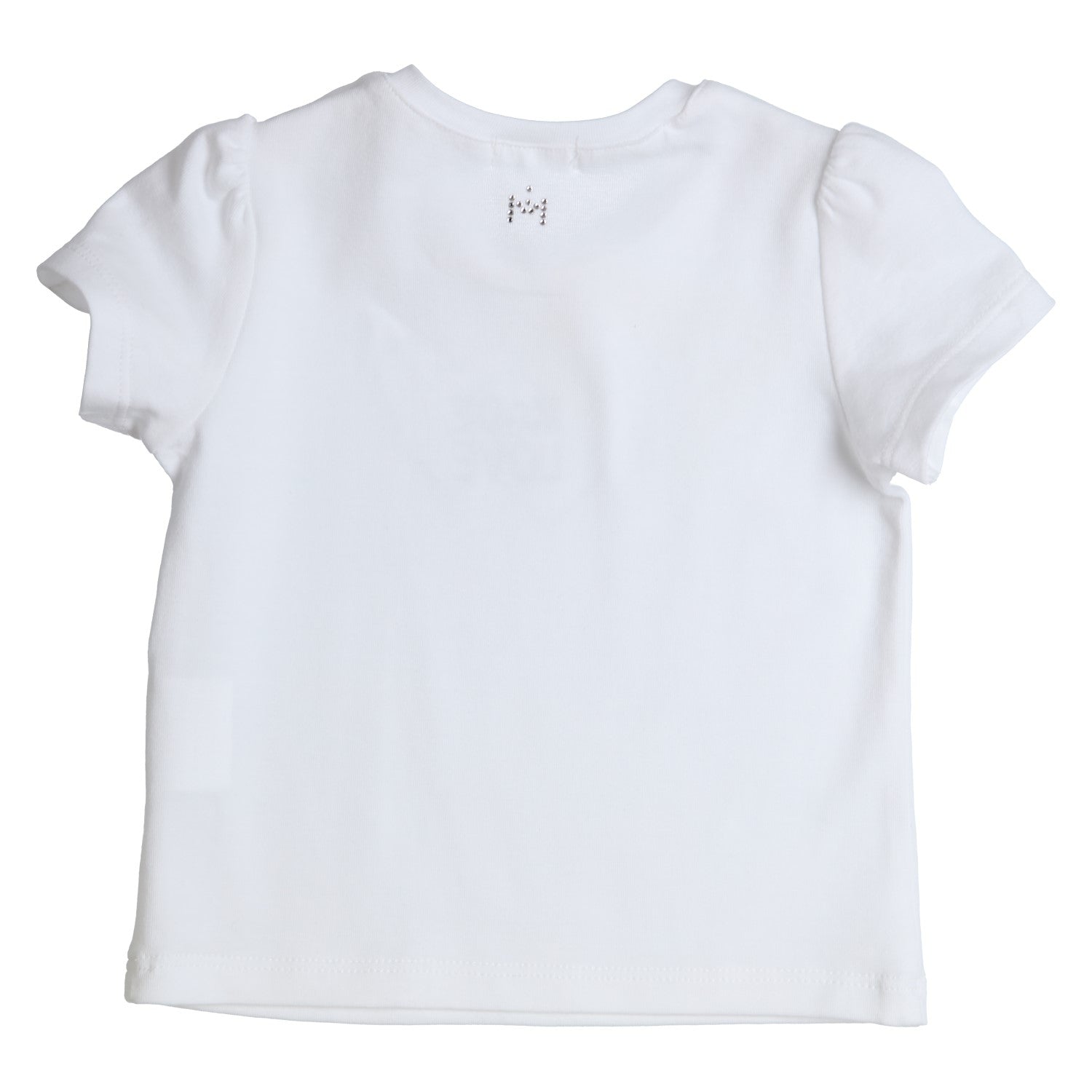 Girls Super Soft White "Made With Love" T Shirt - Nana B Baby & Childrenswear Boutique