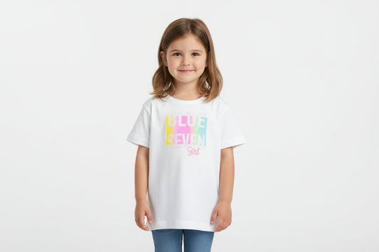 Girls White T Shirt - Nana B Baby & Childrenswear Boutique