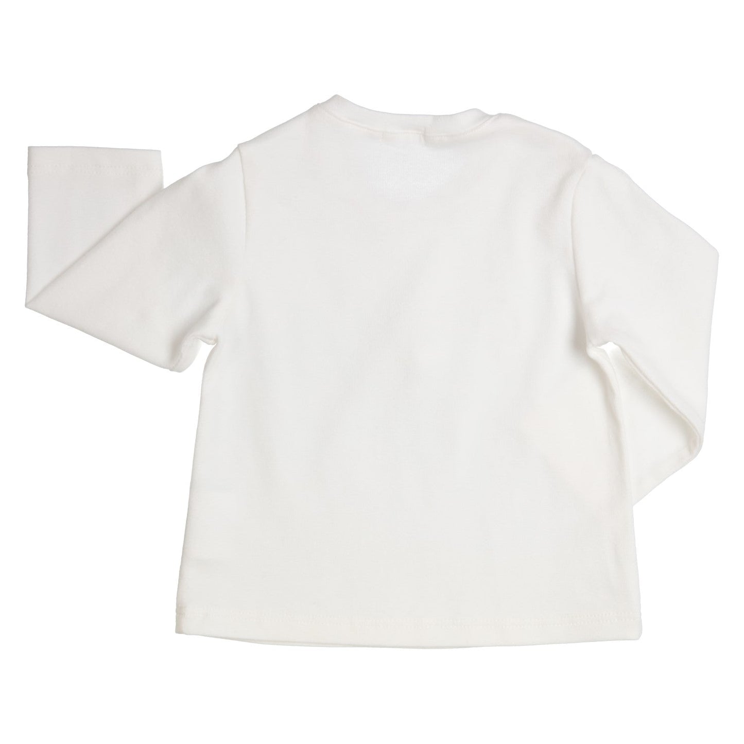 Girls Winter White "Love" Long Sleeved T Shirt - Nana B Baby & Childrenswear Boutique