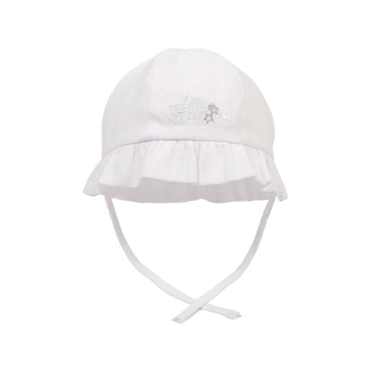 "Little Star" Tie On Sun Hat - Nana B Baby & Childrenswear Boutique