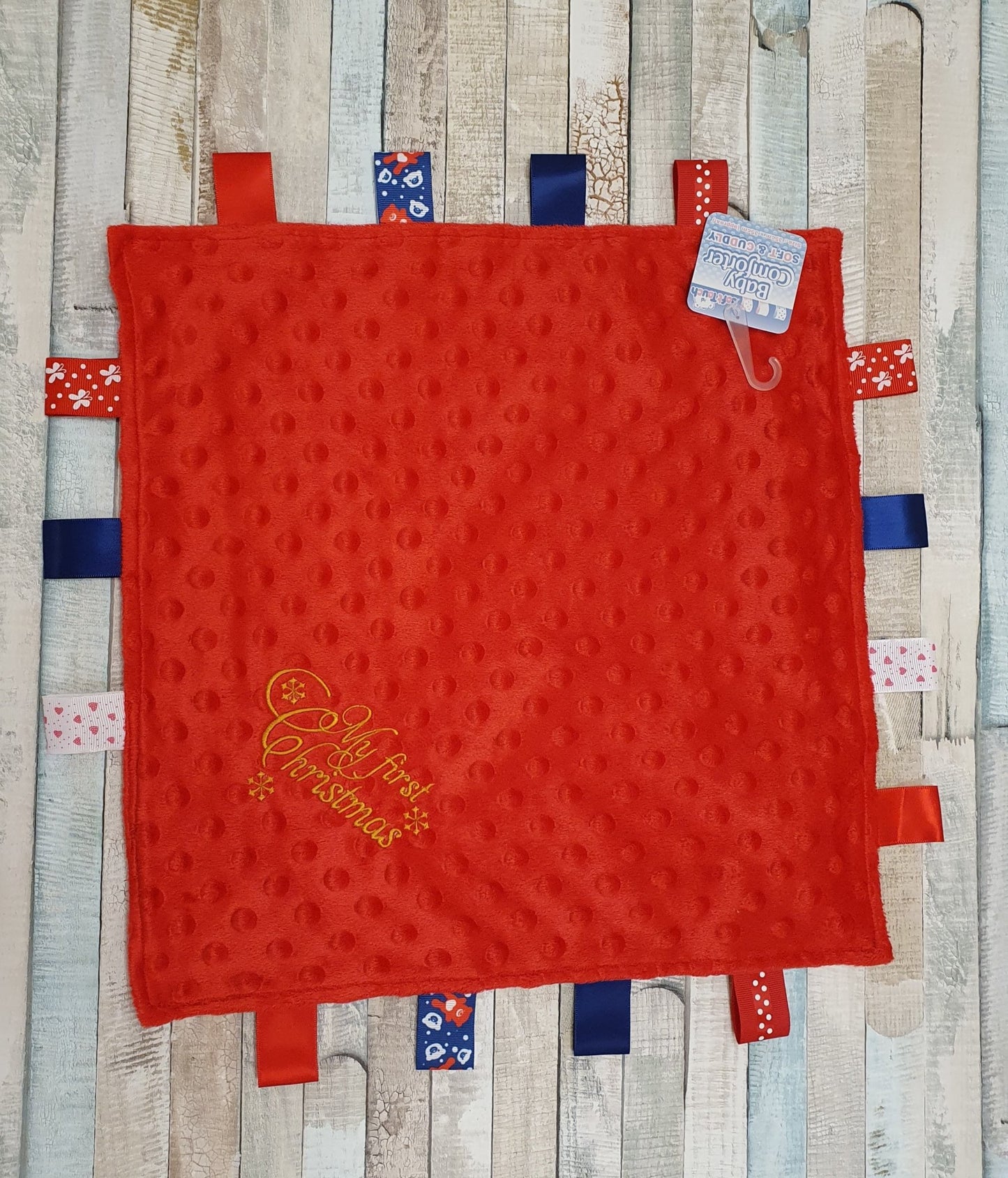 My 1st Christmas Red Taggie - Nana B Baby & Childrenswear Boutique