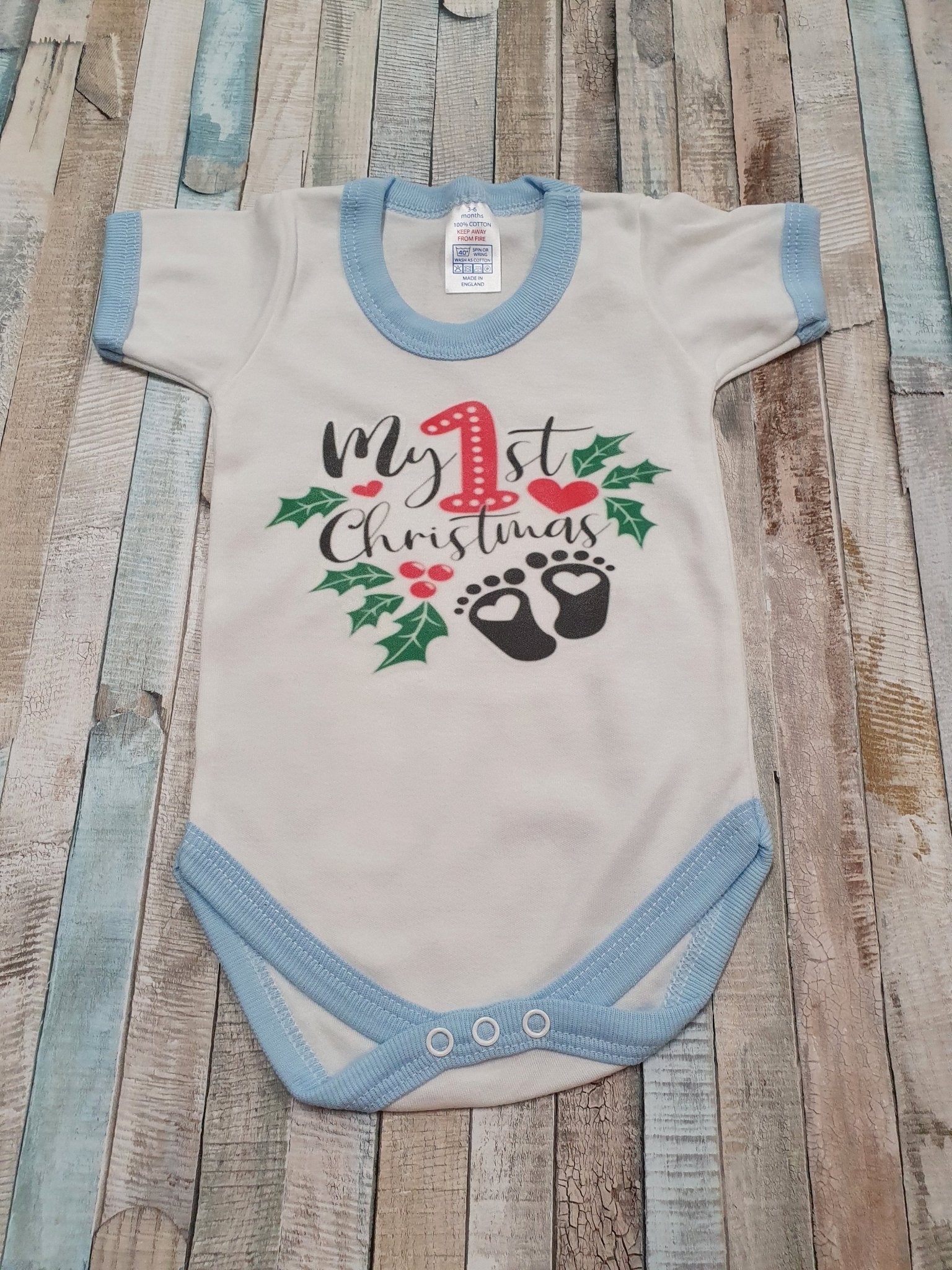 My First Christmas Vest - Nana B Baby & Childrenswear Boutique