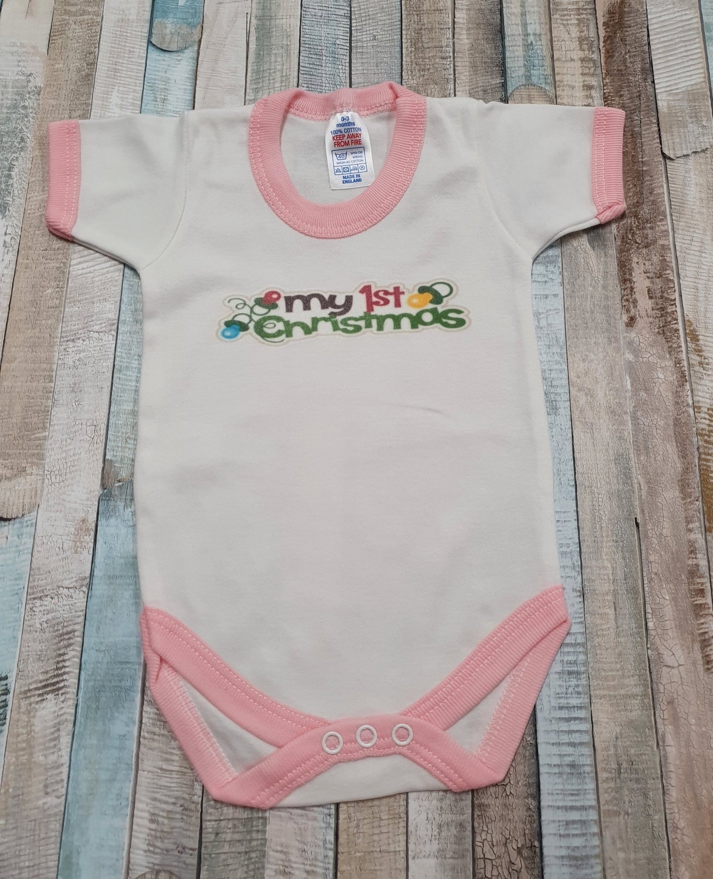 My First Christmas Vest - Nana B Baby & Childrenswear Boutique