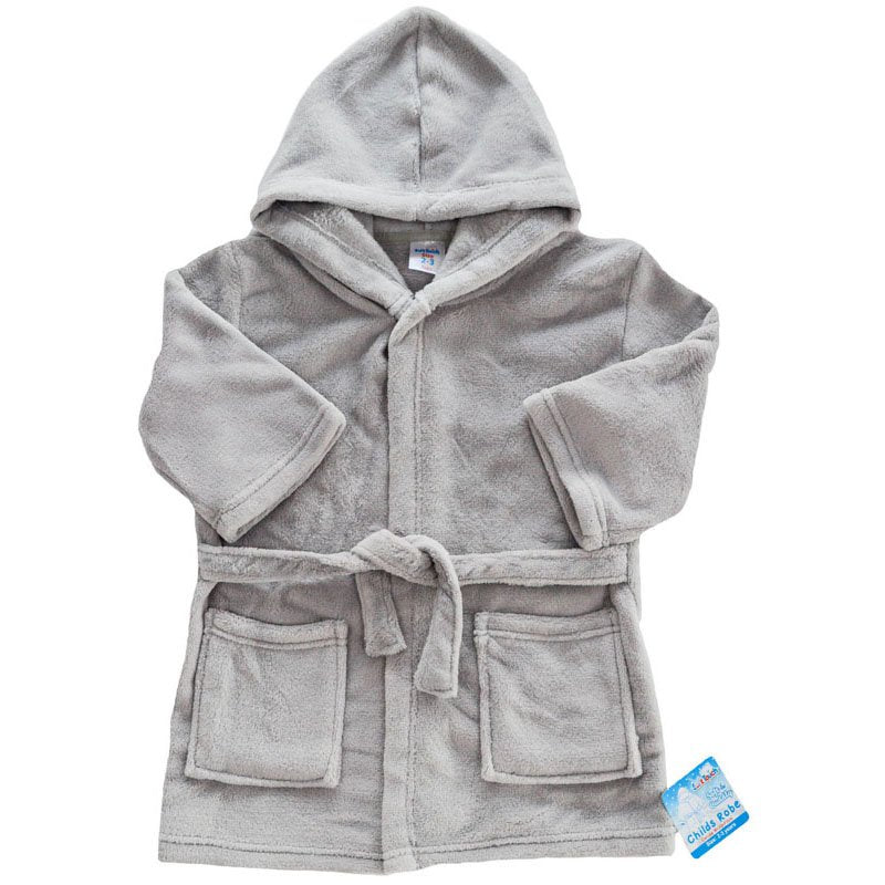 Personalised Childrens Coral Fleece Hooded Dressing Gown - Nana B Baby & Childrenswear Boutique