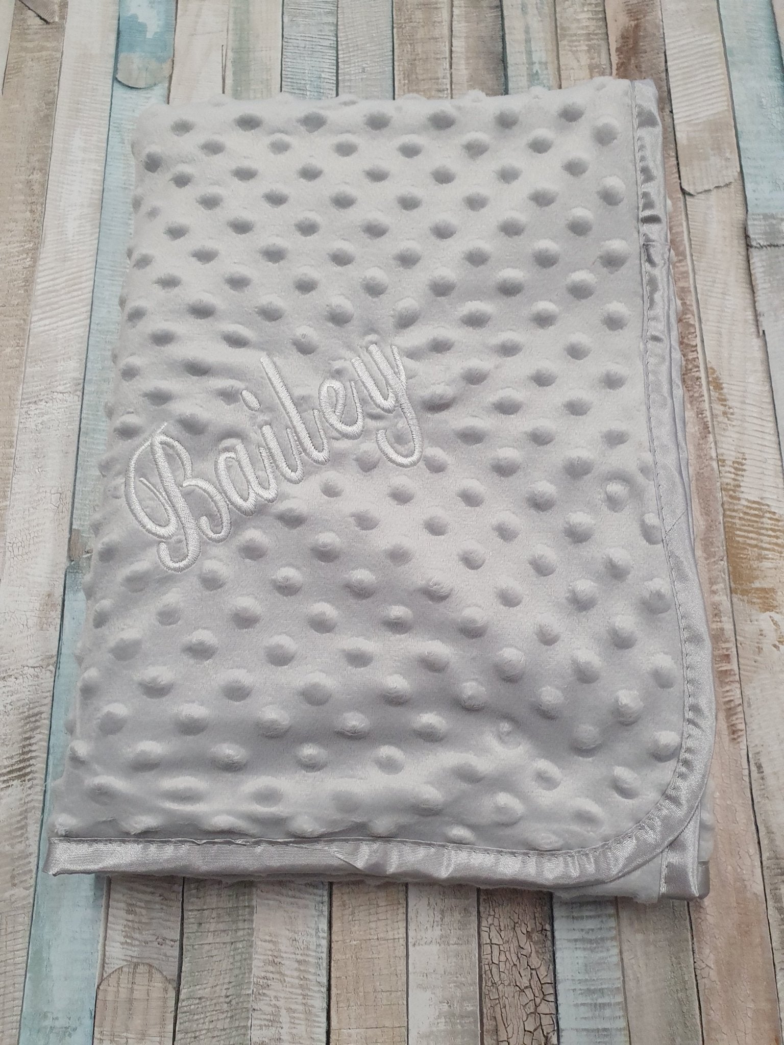 Personalised Dimple Embossed Baby Wrap - Nana B Baby & Childrenswear Boutique