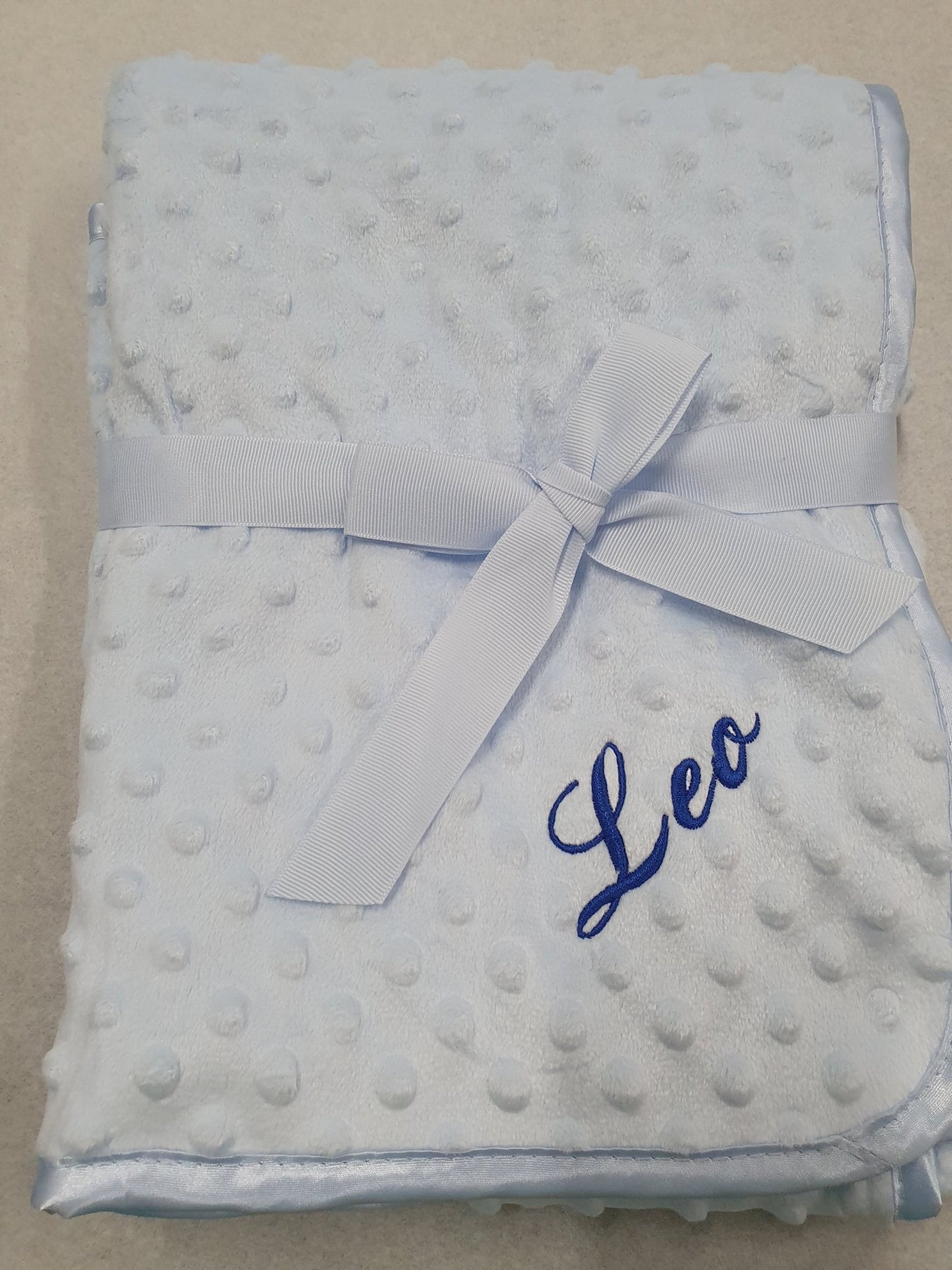 Personalised Dimple Embossed Baby Wrap - Nana B Baby & Childrenswear Boutique