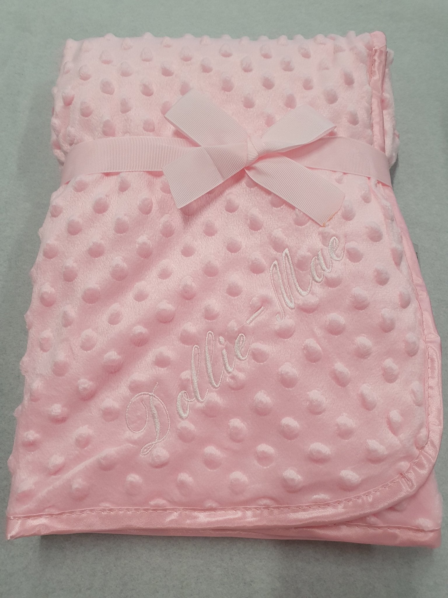Personalised Dimple Embossed Baby Wrap - Nana B Baby & Childrenswear Boutique