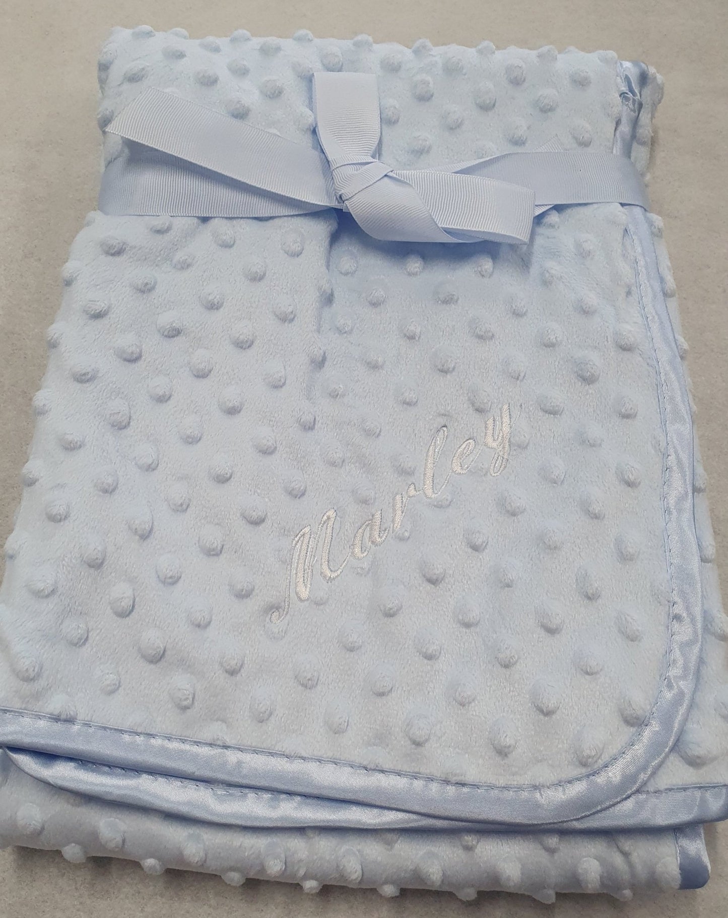 Personalised Dimple Embossed Baby Wrap - Nana B Baby & Childrenswear Boutique