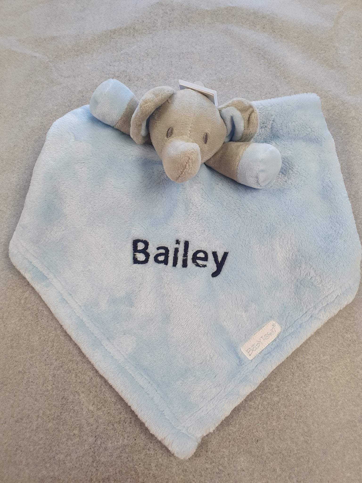 Personalised Novelty Baby Elephant Comforter - Nana B Baby & Childrenswear Boutique