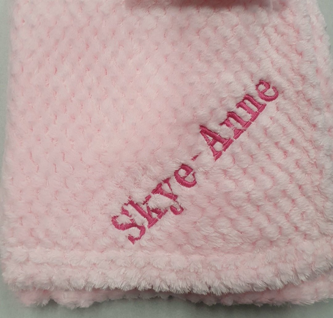 Personalised Waffle Baby Wrap/Blanket - Nana B Baby & Childrenswear Boutique