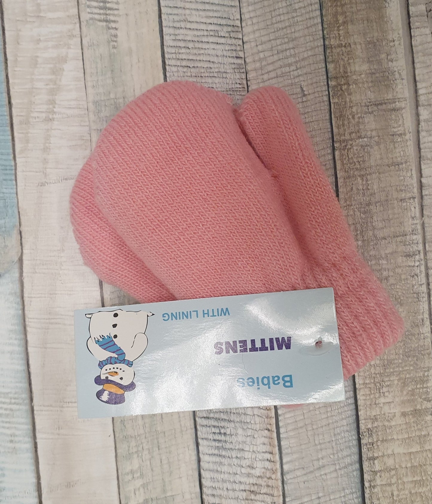 Pesci Plain Knitted Mittens With Lining - Nana B Baby & Childrenswear Boutique