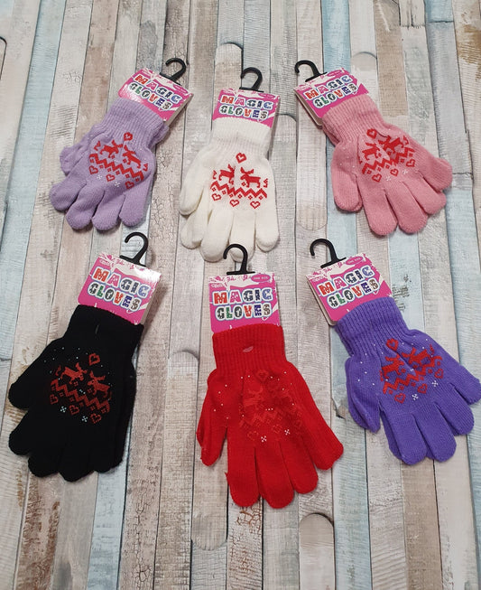 Reindeer Gloves - Nana B Baby & Childrenswear Boutique
