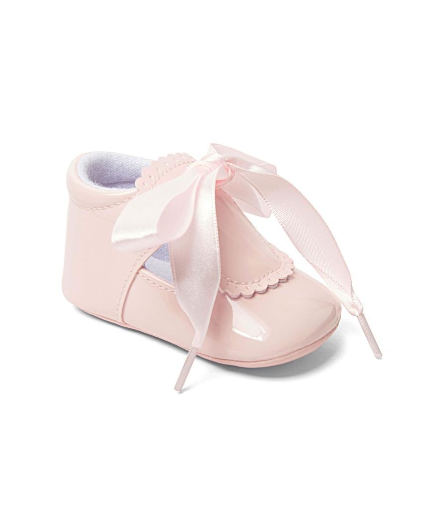 Sevva Baby Girls Pink Patent Soft Bottom Shoe - Nana B Baby & Childrenswear Boutique